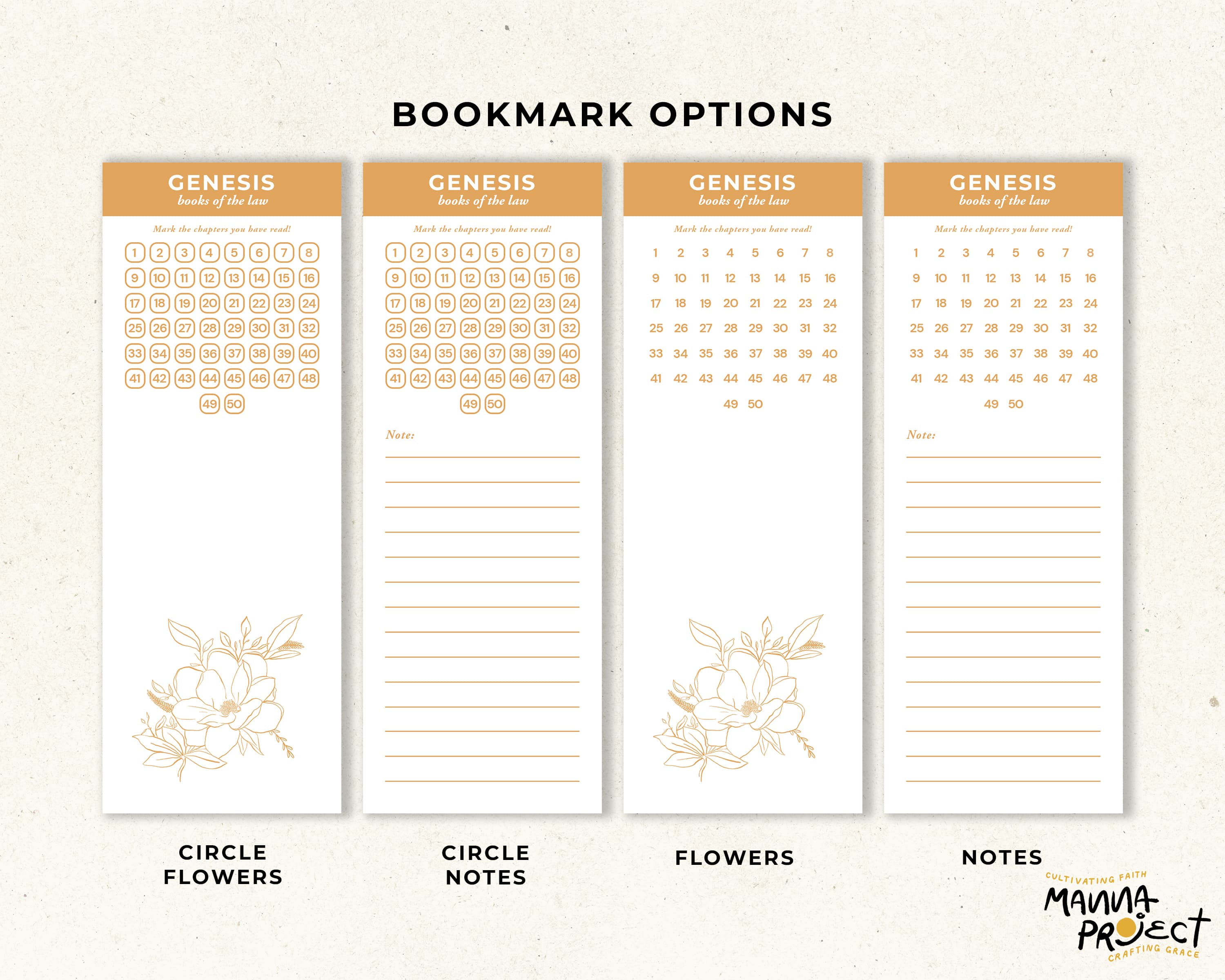 What's inside: ready-to-print A4 pages of 5.5 by 15 cm bookmarks